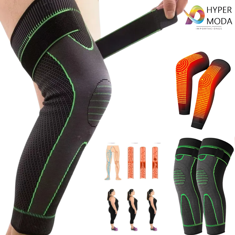 rodillera larga de compresion